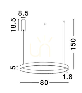 Lampa suspendată BARI de Luces Exclusivas LE43256 2 Lampa suspendată BARI de Luces Exclusivas LE43256 small 2