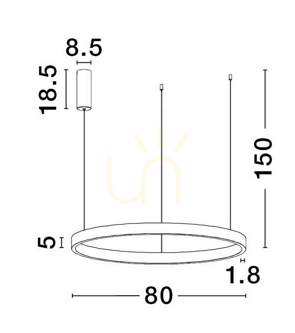previzualizare Lampa suspendată BARI de Luces Exclusivas LE43256 Lampa suspendată BARI de Luces Exclusivas LE43256