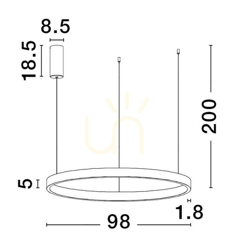 Verifica Lampa suspendată BARI de Luces Exclusivas LE43257