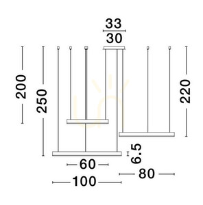 DONDE Luces Exclusivas Lampă suspendată LE43264 1 DONDE Luces Exclusivas Lampă suspendată LE43264 small 1