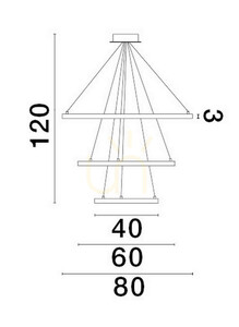 IRUN Luces Exclusivas Lampă suspendată LE43301 small 1
