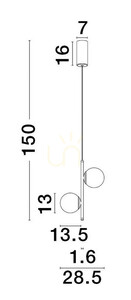ABALA Luces Exclusivas Lampă suspendată LE43308 2 ABALA Luces Exclusivas Lampă suspendată LE43308 small 2