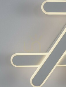 Plafonieră LED ACALA Luces Exclusivas LE43333 alb mat 40 W 3000 K small 1