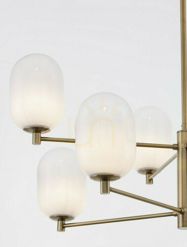 Verifica Lampă suspendată BADESI Luces Exclusivas 8xG9 80 cm auriu LE43350