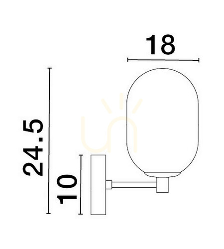 Verifica BADESI Luces Exclusivas lampă de perete LE43352