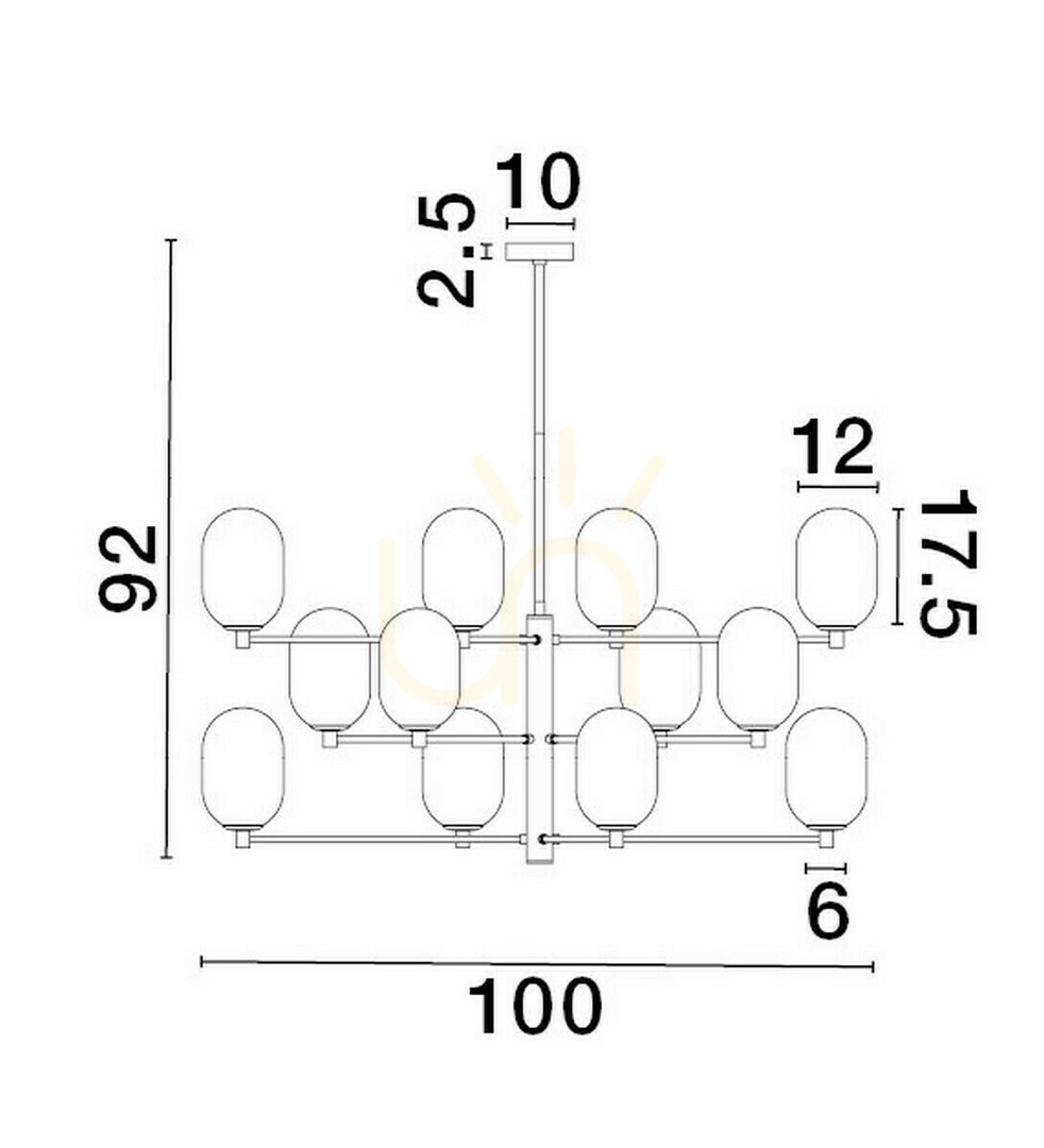 previzualizare BADESI Luces Exclusivas Lampă suspendată LE43353 BADESI Luces Exclusivas Lampă suspendată LE43353