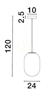 ACUYO Luces Exclusivas Lampă suspendată LE43355 1 ACUYO Luces Exclusivas Lampă suspendată LE43355 small 1