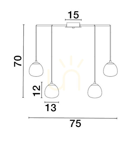 Verifica ADOBE Luces Exclusivas Lampă suspendată LE43364