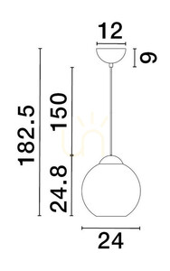 BALMI Luces Exclusivas Lampă suspendată LE43410 3 BALMI Luces Exclusivas Lampă suspendată LE43410 small 3
