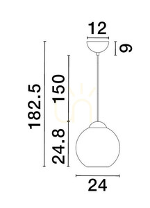 BALMI Luces Exclusivas Lampă suspendată LE43414 2 BALMI Luces Exclusivas Lampă suspendată LE43414 small 2