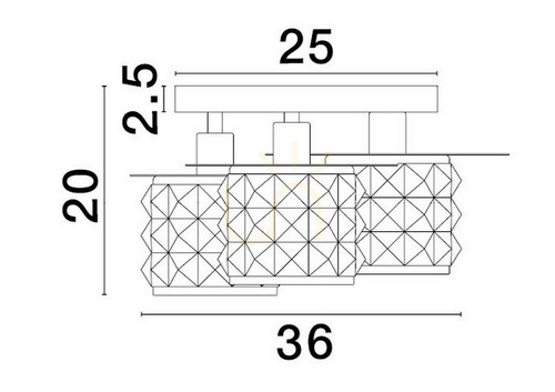 Verifica Plafond BAMOA Luces Exclusivas LE43421
