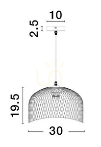 BAQUE Luces Exclusivas Lampă suspendată LE43432 2 BAQUE Luces Exclusivas Lampă suspendată LE43432 small 2