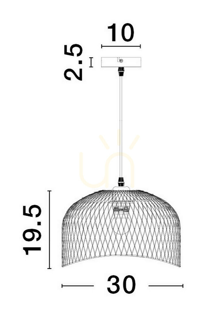 previzualizare BAQUE Luces Exclusivas Lampă suspendată LE43432 BAQUE Luces Exclusivas Lampă suspendată LE43432