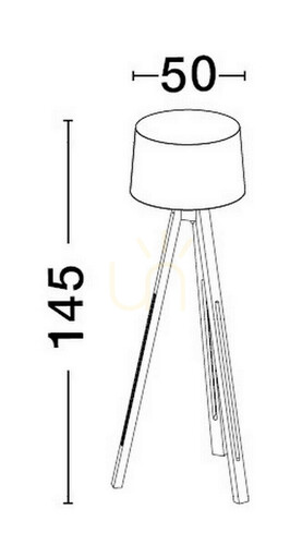 Verifica ABOCHO Luces Exclusivas Lampă de podea LE43445