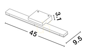 Lampa de perete ACANOA de Luces Exclusivas LE43456 1 Lampa de perete ACANOA de Luces Exclusivas LE43456 small 1