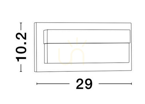Verifica BACUSA Luces Exclusivas lampă de perete pentru exterior LE73529