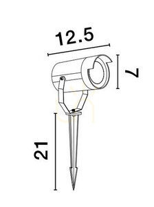 ACUAPA Luces Exclusivas Stâlp de iluminat LE73532 small 1