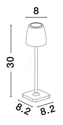 Verifica AGUITA Lampă de exterior în picioare de Luces Exclusivas LE73550