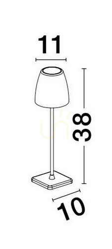 Verifica AGUITA Lampă de exterior în picioare de Luces Exclusivas LE73553