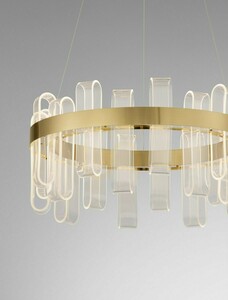 Lustră suspendată LED aurie BAJA Luces Exclusivas LE43483, 60 cm, 3000 K small 1