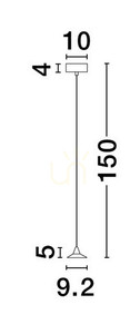 ACULA Luces Exclusivas Lampă suspendată LE43493 3 ACULA Luces Exclusivas Lampă suspendată LE43493 small 3