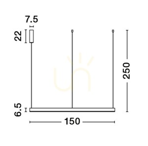 JACA Luces Exclusivas Lampă suspendată LE43511 small 1