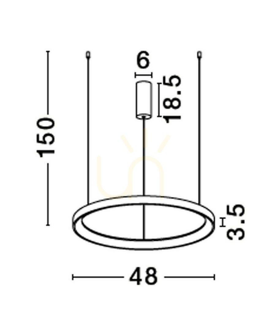 Afişa ROTA Luces Exclusivas Lampă suspendată LE43516 ROTA Luces Exclusivas Lampă suspendată LE43516