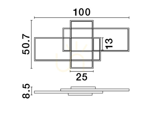 Verifica Plafond BALDO Luces Exclusivas LE43528
