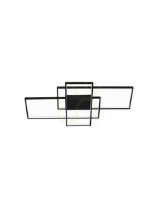 Plafonieră LED BALDO Luces Exclusivas neagră 100 cm LE43528 small 0