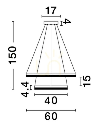 Verifica Lampa suspendată ACACIO de Luces Exclusivas LE43557