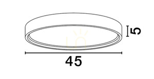 Plafond ACULCO Luces Exclusivas LE43593 small 1