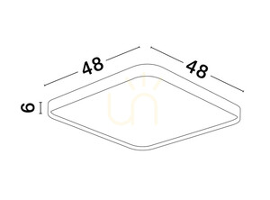 Plafond AGOSTA Luces Exclusivas LE43604 small 1