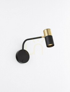 Aplică Luces Exclusivas BAILON LE43639 negru-auriu GU10 small 2