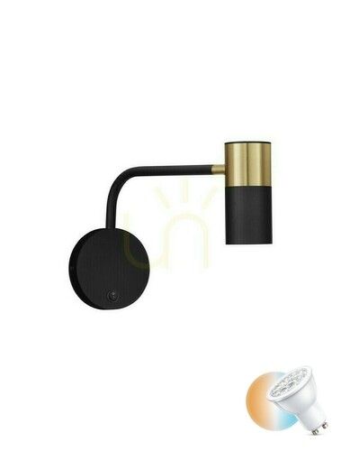 Verifica Aplică Luces Exclusivas BAILON LE43639 negru-auriu GU10