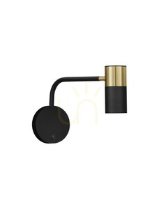 Aplică Luces Exclusivas BAILON LE43639 negru-auriu GU10 small 3