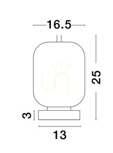 PILAR Luces Exclusivas Lampă de masă LE43655 1 PILAR Luces Exclusivas Lampă de masă LE43655 small 1