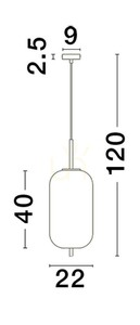 PILAR Luces Exclusivas Lampă suspendată LE43662 1 PILAR Luces Exclusivas Lampă suspendată LE43662 small 1