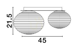 Plafond BALAJU Luces Exclusivas LE43682 2 Plafond BALAJU Luces Exclusivas LE43682 small 2