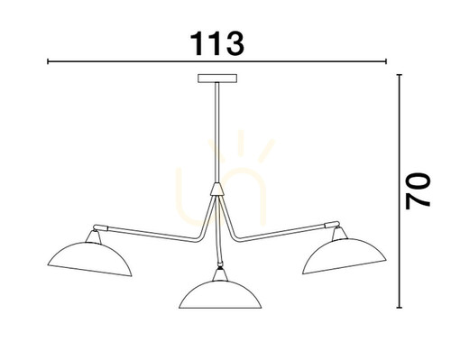 Verifica Lampă suspendată BAMORE Luces Exclusivas LE43709