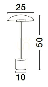 Lampa de masă BARRON de Luces Exclusivas LE43732 1 Lampa de masă BARRON de Luces Exclusivas LE43732 small 1