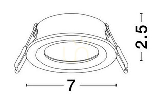 BOSCONIA Luces Exclusivas Lentile de plafon LE61613 1 BOSCONIA Luces Exclusivas Lentile de plafon LE61613 small 1