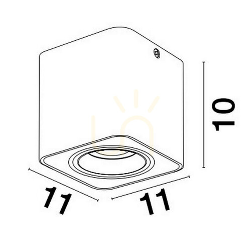 Verifica Spot de tavan negru Luces Exclusivas ACATIPA LE61637 GU10 10 W