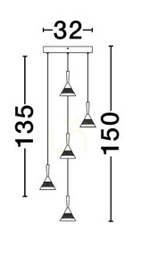 GUAY Luces Exclusivas Lampă suspendată LE44215 small 3