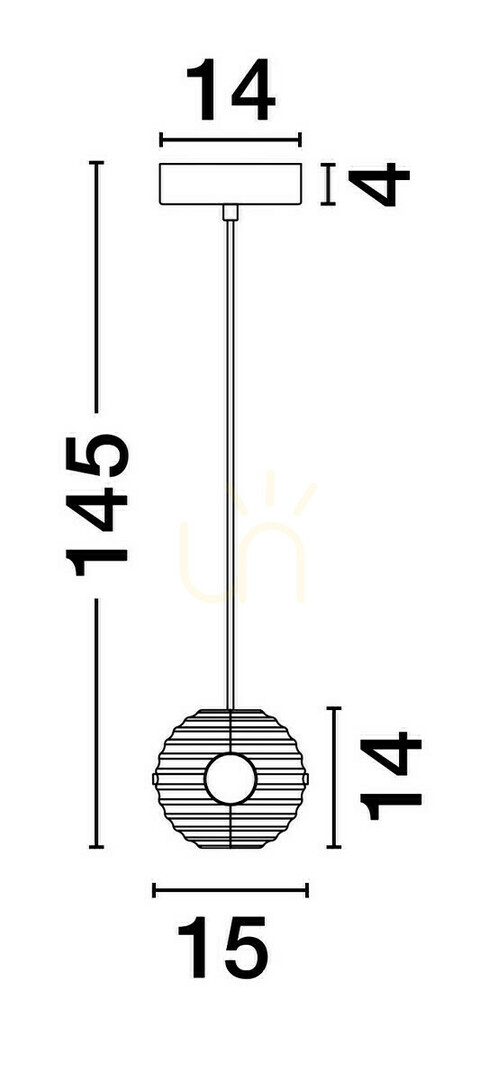 Afişa SECO Luces Exclusivas Lampă suspendată LE44232 SECO Luces Exclusivas Lampă suspendată LE44232