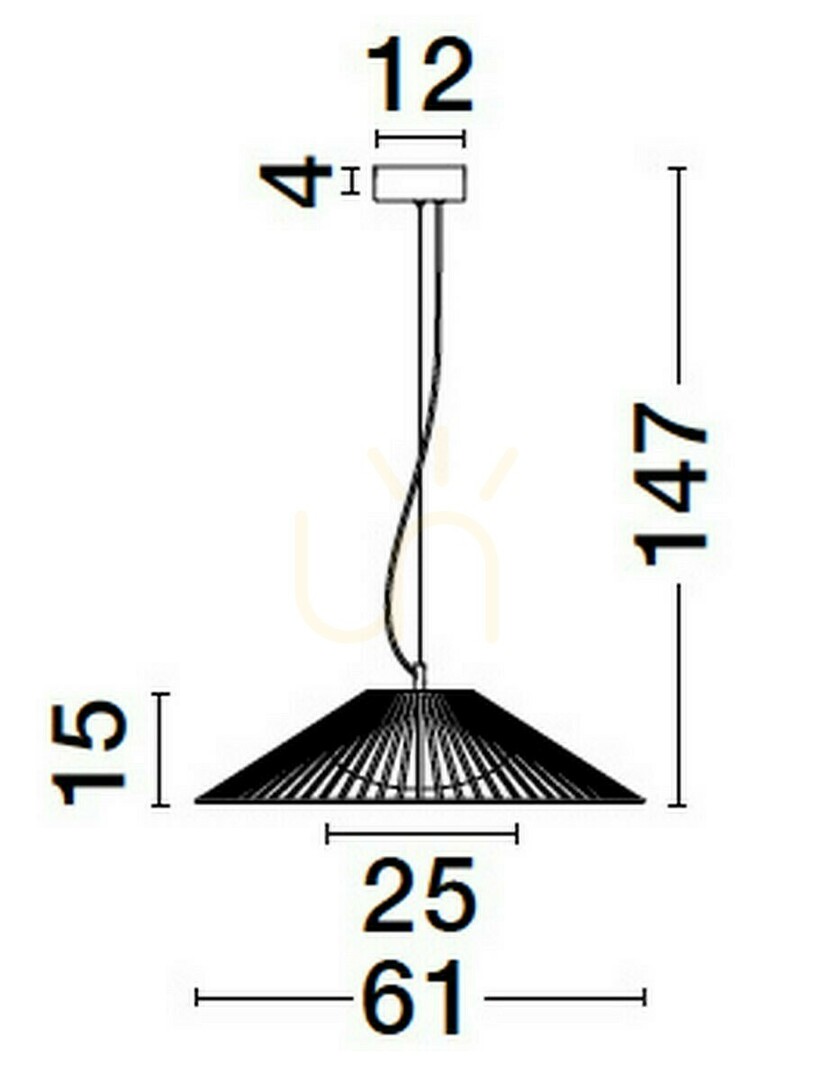 Afişa PENA Luces Exclusivas Lampă suspendată LE44248 PENA Luces Exclusivas Lampă suspendată LE44248