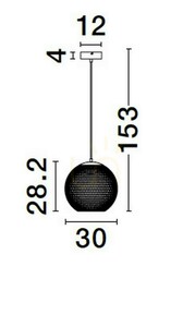 Lampa suspendată RITA de Luces Exclusivas LE44253 2 Lampa suspendată RITA de Luces Exclusivas LE44253 small 2