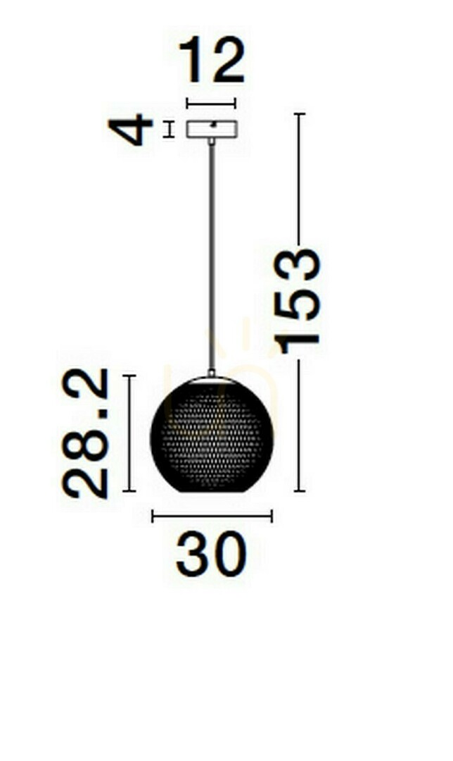 previzualizare Lampa suspendată RITA de Luces Exclusivas LE44253 Lampa suspendată RITA de Luces Exclusivas LE44253