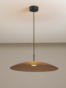 Lampă suspendată LED Luces Exclusivas PECA LE44272 maro și negru 17 W 60 cm small 1