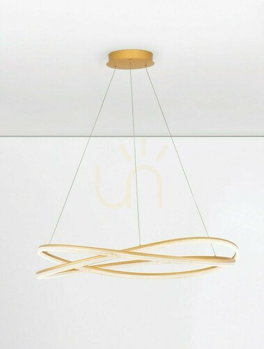 Verifica Pendul Luces Exclusivas ILAVE LED 68 W auriu 95 cm LE44324