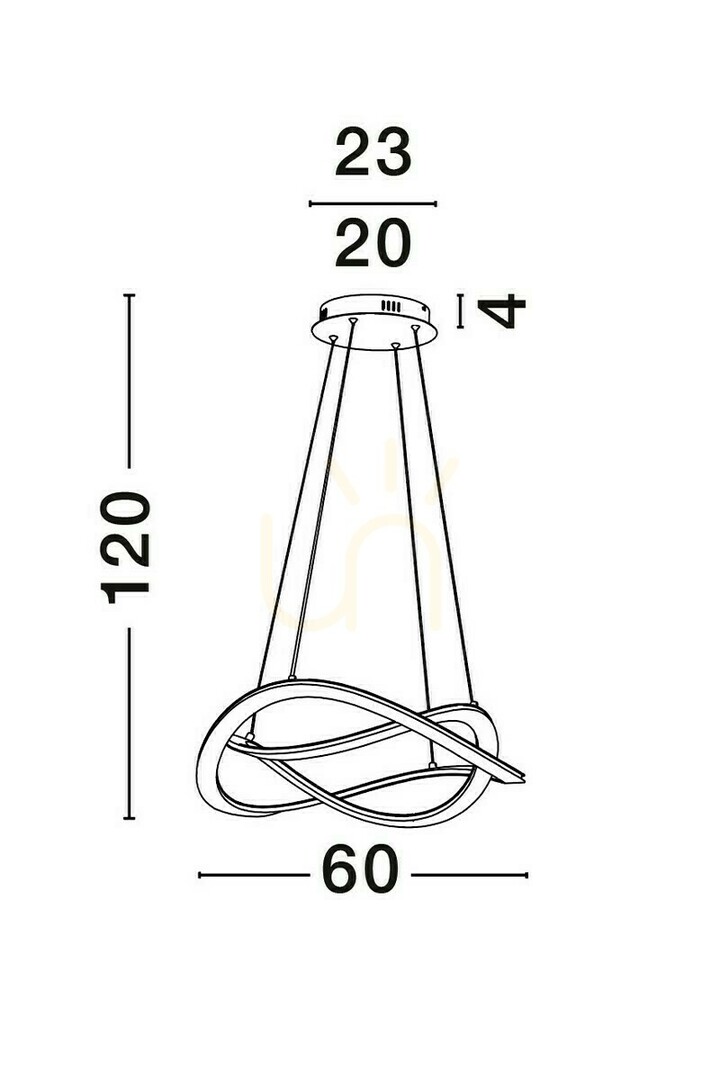 previzualizare JAUJA Lampă suspendată de Luces Exclusivas LE44328 JAUJA Lampă suspendată de Luces Exclusivas LE44328